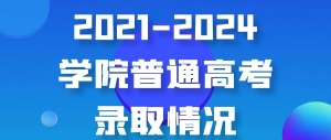 学院高考录取情况